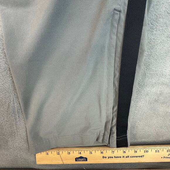 Under Armour Brawler Sweatpants Mens Gray Elastic Waist Wicking Spellout L FLAW - Picture 14 of 16